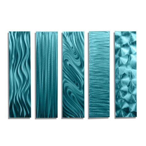 Modern Metal Wall Art Multi Panel Wall Art Abstract - Etsy