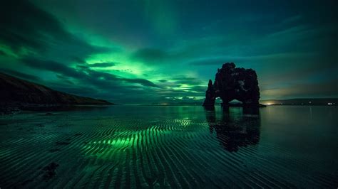 1920x1080 Aurora Borealis Green Reflection Laptop Full HD 1080P ,HD 4k ...