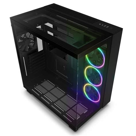 Buy NZXT H9 Elite Dual-Chamber ATX Mid-Tower PC Gaming Case – Includes ...