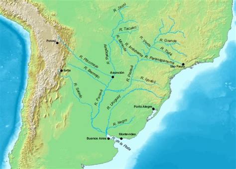 Ríos de Argentina más importantes - LISTA CON MAPAS