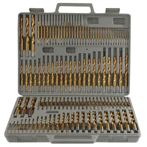 PRO-SERIES Titanium Drill Bit Set (115-Piece) PS07535 - The Home Depot