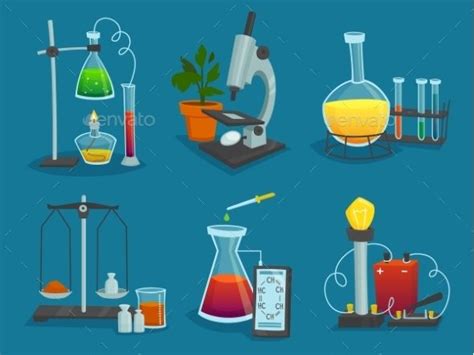 Design Icons Set Of Laboratory Equipment | Icon design, Icon set, Photoshop design