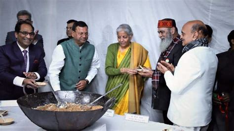 Budget 2023 | In Pics: Customary 'halwa ceremony' held on Jan 26, marks ...