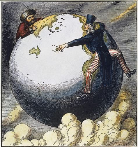 Imperialism Cartoon, 1876 by Granger