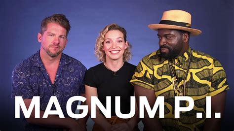 Meet the cast of the new "Magnum P.I." reboot - YouTube