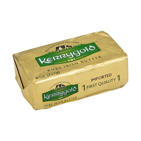 Amazon.com: Kerrygold, Salted Pure Irish Butter, 8oz : Grocery ...