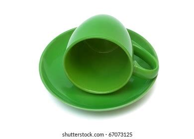 Coffee Cup Saucer On White Background Stock Photo 67073125 | Shutterstock