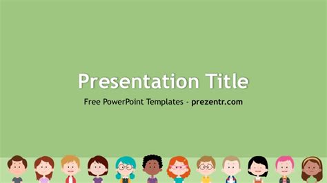 Free Kids PowerPoint Template - Prezentr PPT Templates