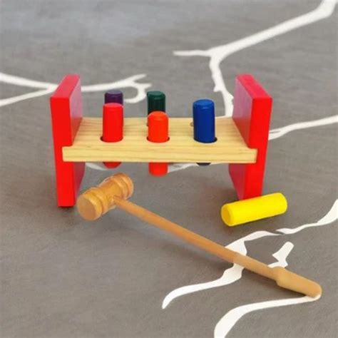 Kids Wooden Hammer Toy, Child Age Group: 0-3 Yrs at Rs 200/piece in ...