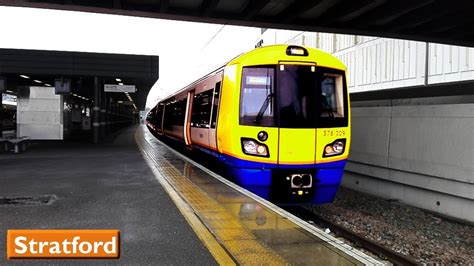 Stratford | North London Line : London Overground ( British Rail Class 378 ) - YouTube