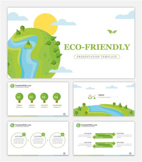 Eco-friendly Powerpoint Template - Etsy