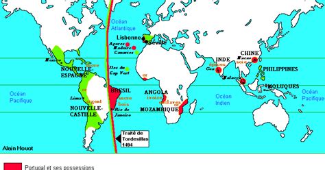 Historia Económica: Globalización y Desarrollo: El Tratado de Tordesillas, 7 de junio de 1494