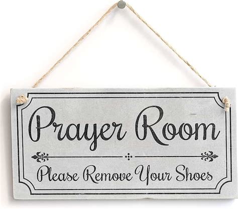 Amazon.co.uk: prayer room sign