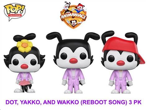 POP! Animaniacs Reboot Concepts: Dot, Yakko, and Wakko (Reboot Song) 3 ...