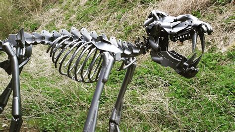 Baboon Skeleton Sculpture | Metal sculpture, Sculpture, Metal