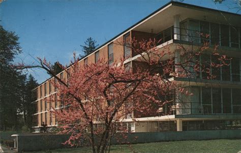 Corry Hall, Antioch College Yellow Springs, OH Axel Bahnsen Postcard