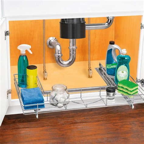 New Today - 11 Organizers for Under the Bathroom or Kitchen Sink metrogaragedoor.com Under Sink ...