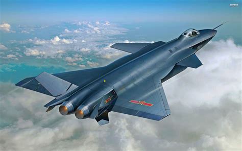 chinese, J 20, Mighty, Dragon, Fifth, Generation, Stealth, Fighter, Aircraft, Chengdu, Vehicle ...