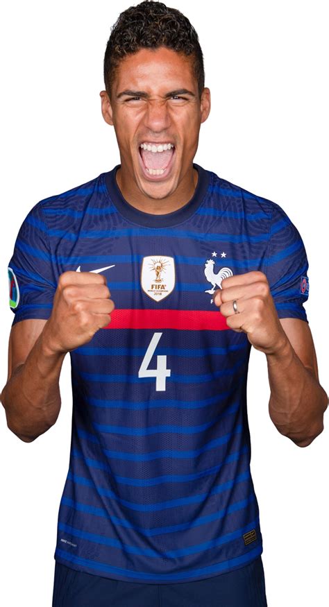 Raphaël Varane France football render - FootyRenders