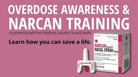 Overdose Awareness & Narcan Training - Lancaster Health News