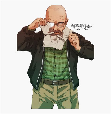 Breaking Bad Render , Png Download - Walter White Fan Art, Transparent Png - kindpng