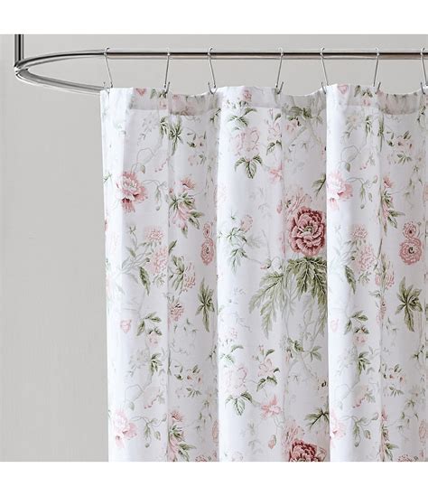 Laura Ashley Breezy Floral Shower Curtain | Dillard's