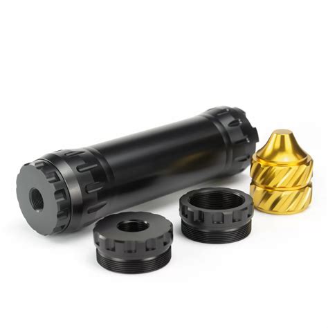 Precision Solvent Trap 9mm with Spiral Gold Cups | 1/2x28 + 5/8x24 Thread - Prosolventtrap