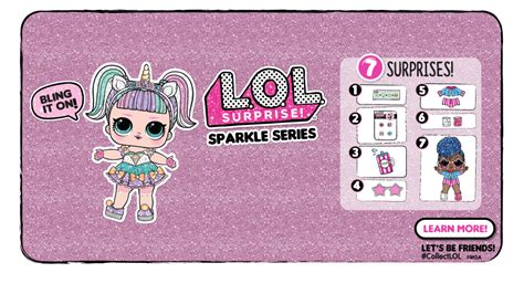 L.O.L. Surprise! Sparkle Series – List of Characters Checklist – Kids ...