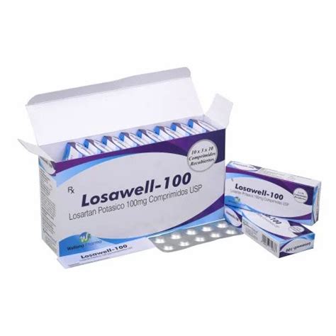 Losartan Tablet 100mg at Rs 10/stripe | लोसार्टन पोटैशियम in Surat | ID ...