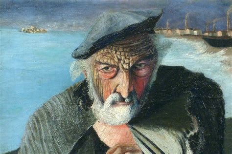 The Old Fisherman Painting at PaintingValley.com | Explore collection of The Old Fisherman Painting