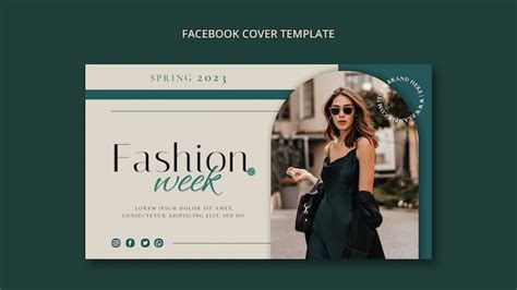 Free PSD | Fashion sale social media cover template