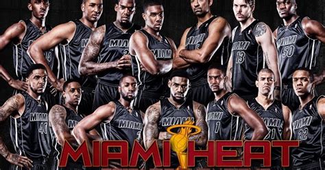 The Goddamn Devil and The Damage Inc: LOS JUGADORES DEL MIAMI HEAT DE ...