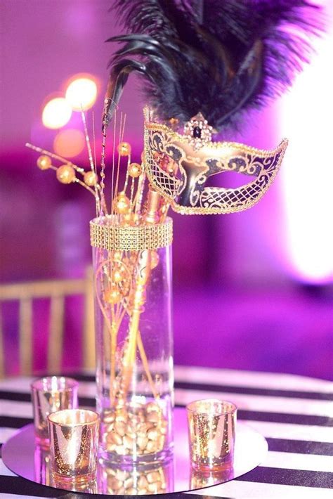 Pin by Moss Cottage on ~Party Planning~ | Masquerade party centerpieces, Masquerade party ...