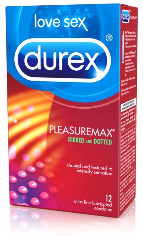 DUREX® Pleasuremax® Ribbed and Dotted Condoms (Canada)