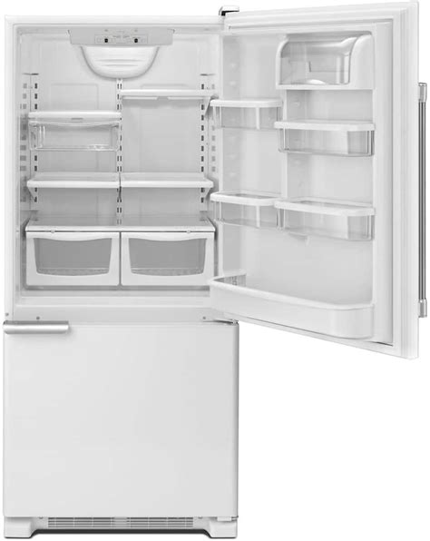 Questions and Answers: Maytag 18.7 Cu. Ft. Bottom-Freezer Refrigerator MBF1953DEH - Best Buy