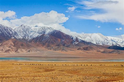 Qinghai Province Mountains