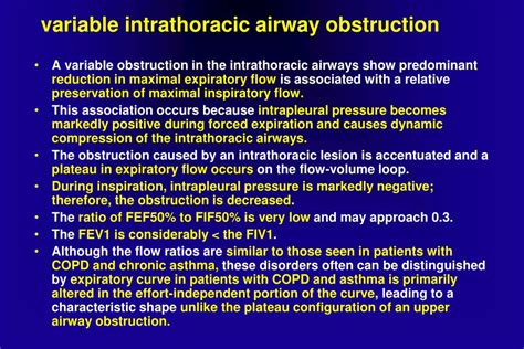 PPT - Upper Airway Obstruction BY AHMAD YOUNES PROFESSOR OF THORACIC MEDICINE PowerPoint ...