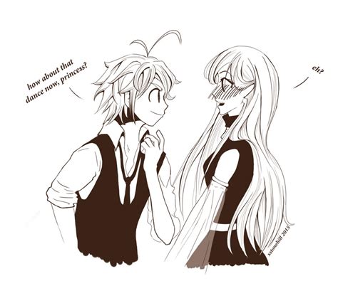 Meliodas and Elizabeth by xStoneHill on DeviantArt