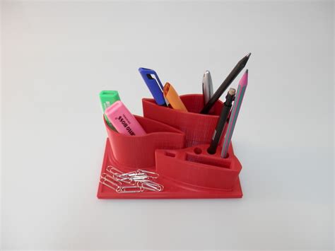 3D Printable Pen Holder - Printable Word Searches