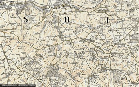 Historic Ordnance Survey Map of Hinton Ampner, 1897-1900