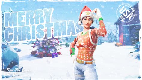 Nog Ops - Fortnite Skin - Female XMAS Outfit