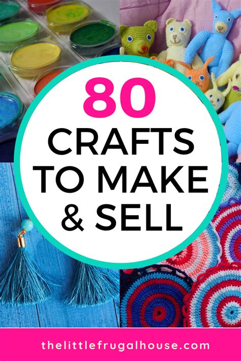 80 Unique DIY Crafts to Make and Sell - The Little Frugal House | Money ...