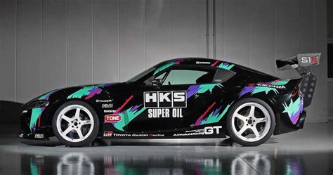 New Toyota Supra Has Been Turned Into A 700-HP Drift Car By HKS