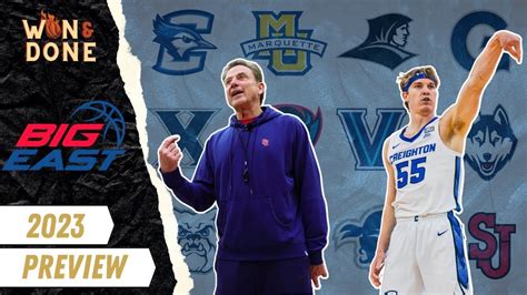 2023 Big East Preview | College Basketball Conference Preview | Big East Predictions : r ...