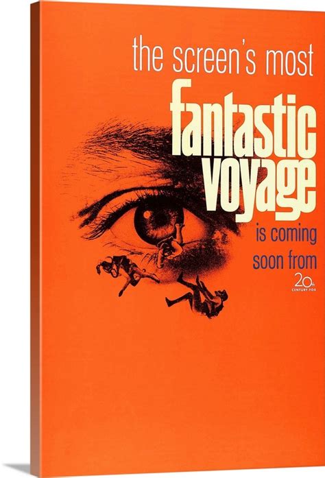 Fantastic Voyage - Vintage Movie Poster Wall Art, Canvas Prints, Framed ...