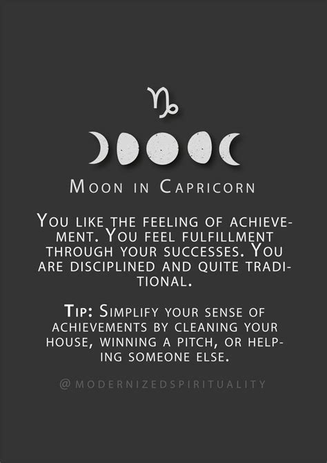 Capricorn Moon in 2020 | Moon sign astrology, Scorpio moon, Capricorn moon