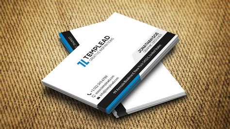 Creative Minimalistic Business Card Design Template | PSD Free Download - Pikbest