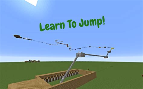 Learn To Jump! (parkour map) - Maps for Minecraft free download ...