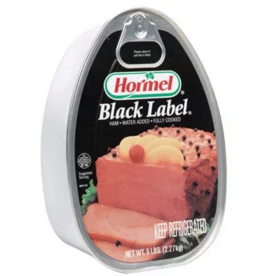 Nutrient Calculator: Hormel Black Label Ham