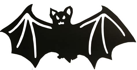 Halloween Bat Silhouette Cut Out Decoration